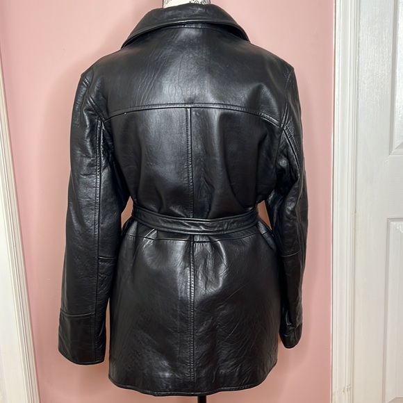 Mercia Italy Lamb Jacket. Black. NWOT. SIZE M - Picture 4 of 10